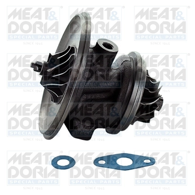 Core assembly, turbocharger